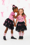 "Besties" Sequin Tutu Skirt Set
