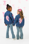 "Best Friends" Denim Jacket