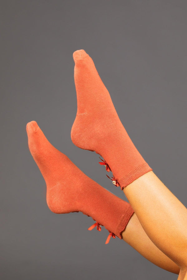 Girls' Bow Socks