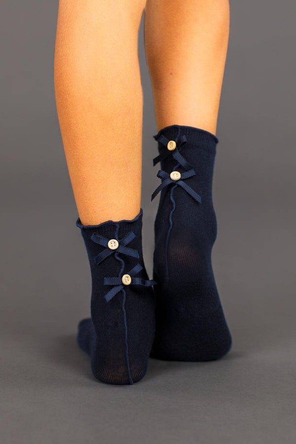 Girls' Bow Socks