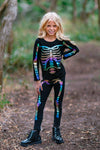 Mom & Me - Holographic Skeleton Costume Set - Sparkle in Pink