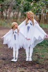 Mom & Me - White Ghost Costume Set - Sparkle in Pink