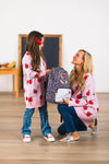 Mom & Me - Pink Apple Cardigan | Sparkle in Pink