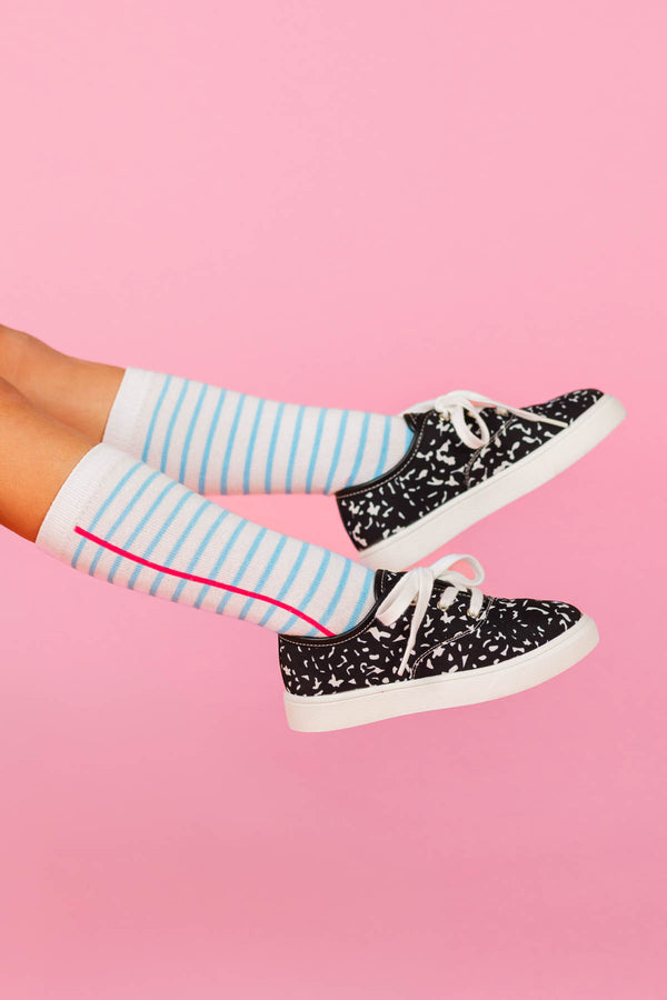 Composition Notebook Sneakers | Sparkle in Pink