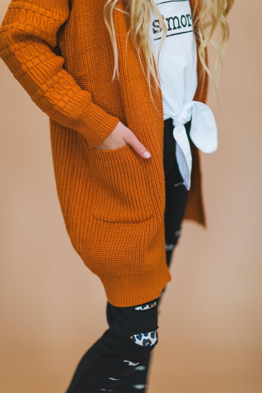 Cardigan Sweater - Sparkle in Pink
