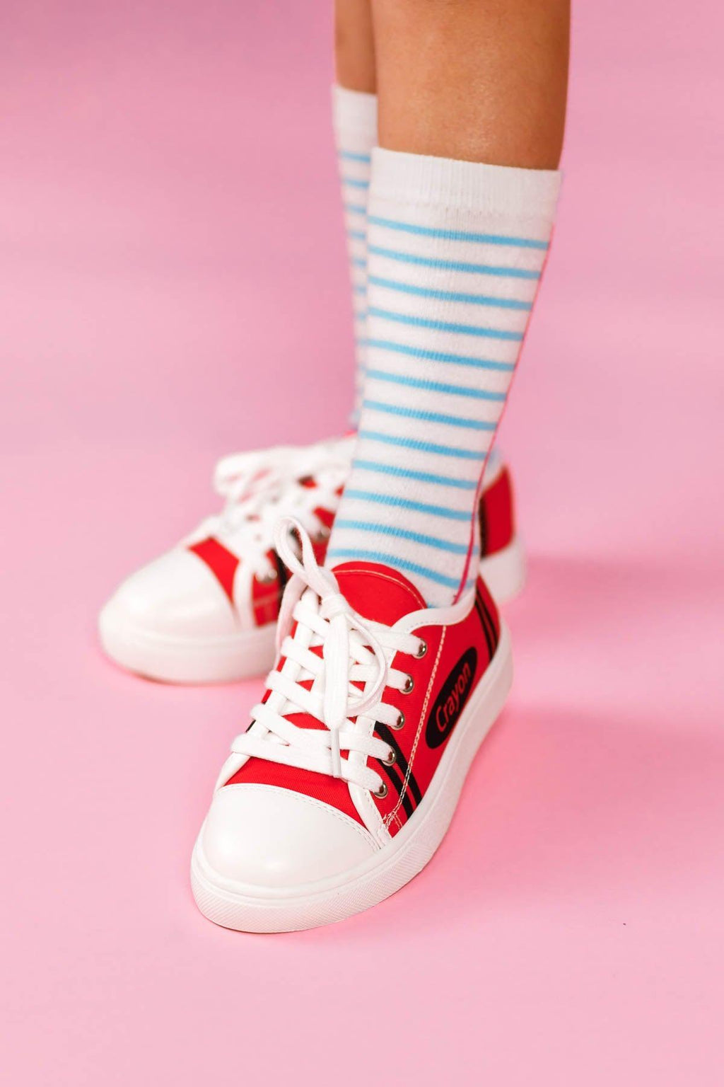Crayon Sneakers | Sparkle in Pink