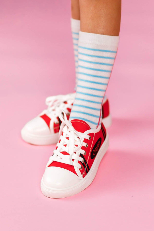 Crayon Sneakers | Sparkle in Pink