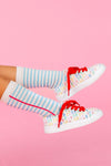 Alphabet Sneakers | Sparkle in Pink