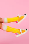 Pencil Sneakers | Sparkle in Pink