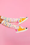 Pencil Sneakers | Sparkle in Pink