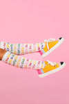 Pencil Sneakers | Sparkle in Pink