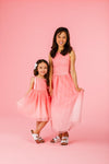 Mom & Me - Light Pink Ombre Tulle Dress