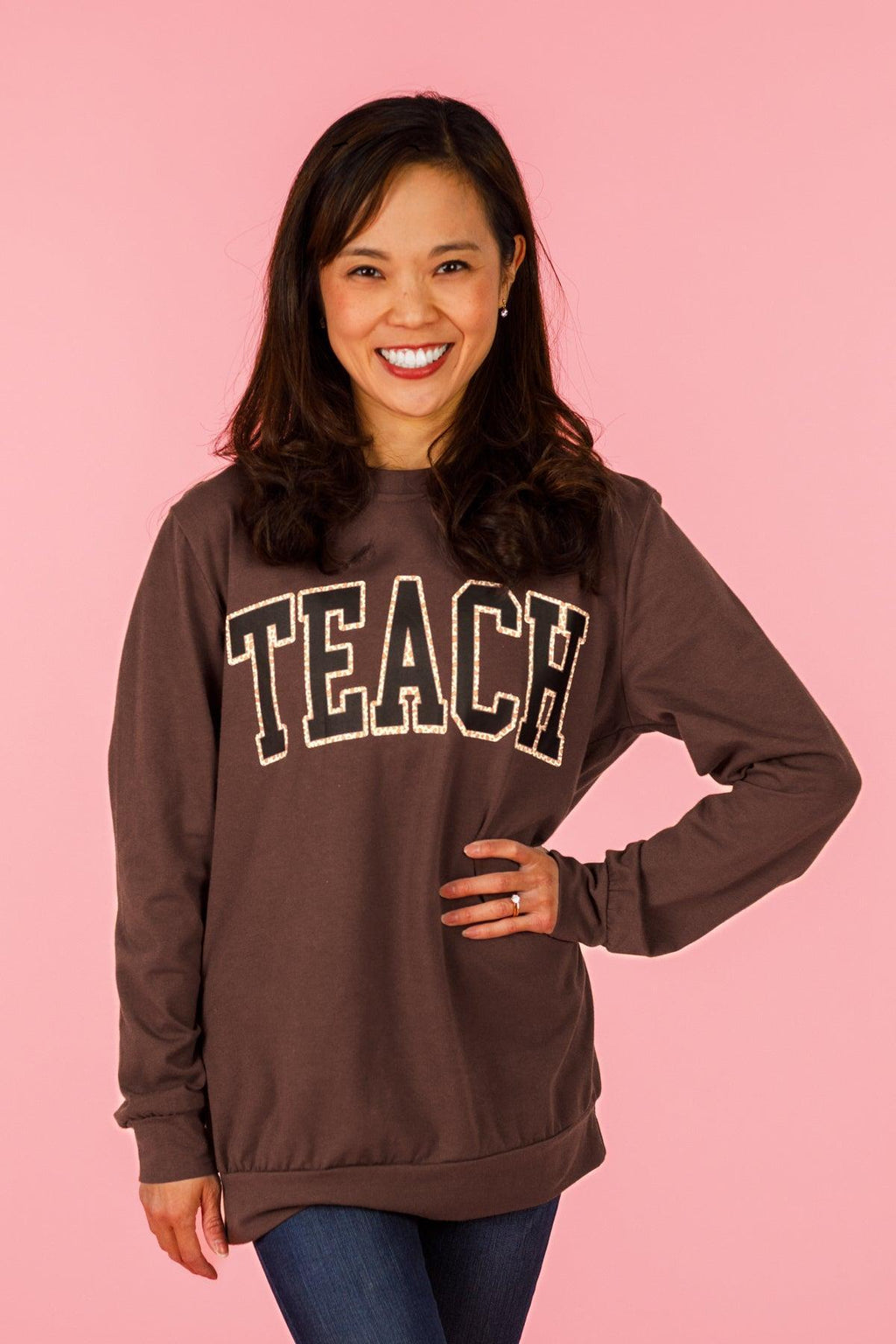 Mom & Me - "Teach & Learn" Top & Pant Set | Sparkle in Pink