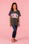 Mom & Me - "Teach & Learn" Pink Bow Top & Pant Set | Sparkle in Pink