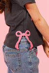 Mom & Me - "Teach & Learn" Pink Bow Top & Pant Set | Sparkle in Pink