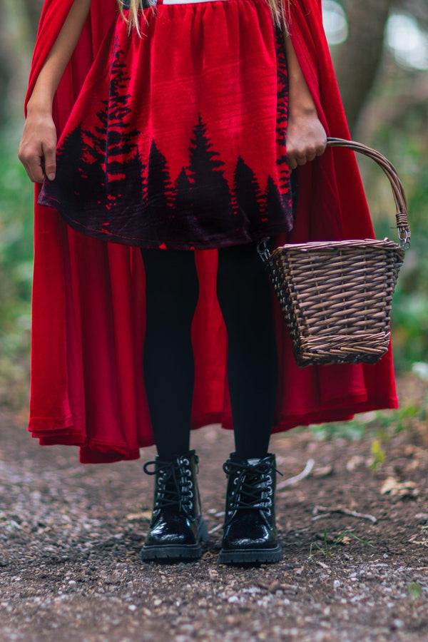 Red Riding Hood Costume - Sparkle in Pink
