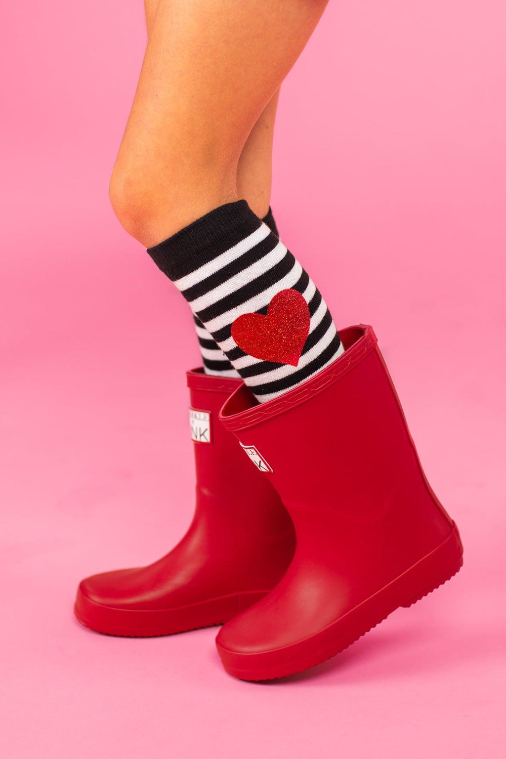 Heart Knee High Socks