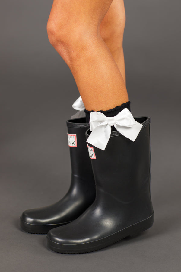 Sparkle In Pink Premium Solid Color Boots