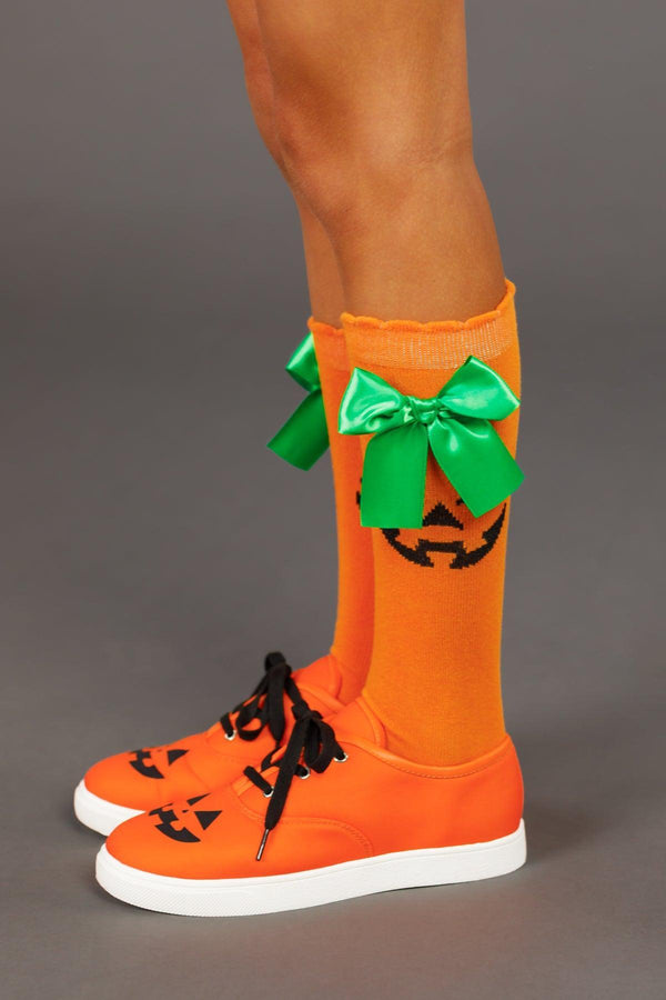 Halloween Bow Socks