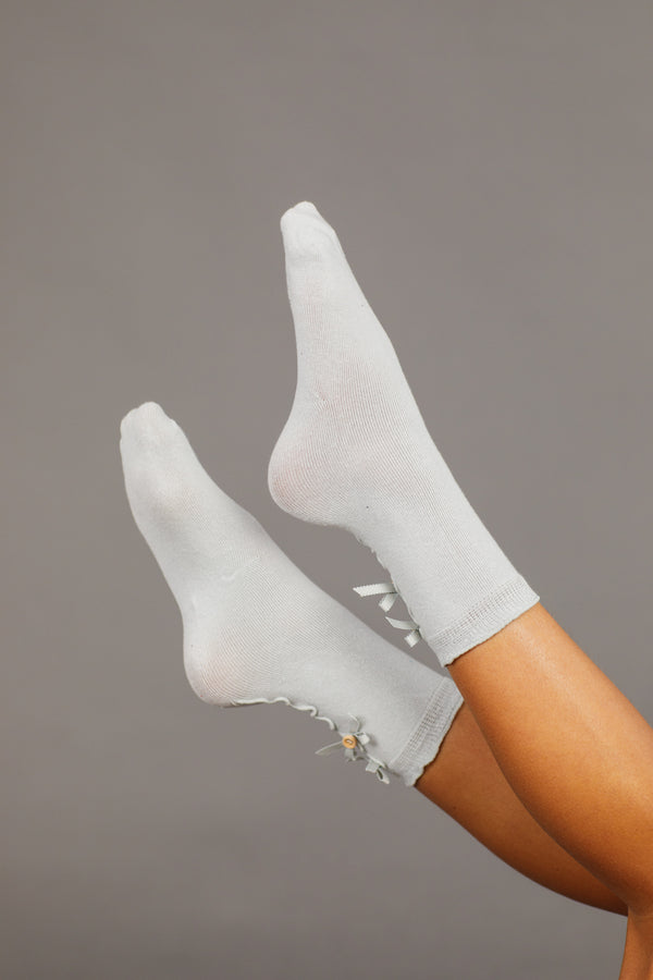 Girls' Bow Socks