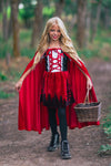 Red Riding Hood Costume - Sparkle in Pink