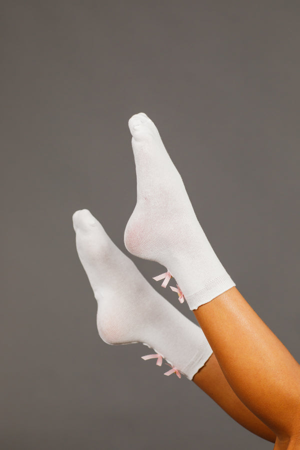 Girls' Bow Socks
