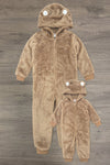 Mom & Me - Bear Onesies | Sparkle in Pink