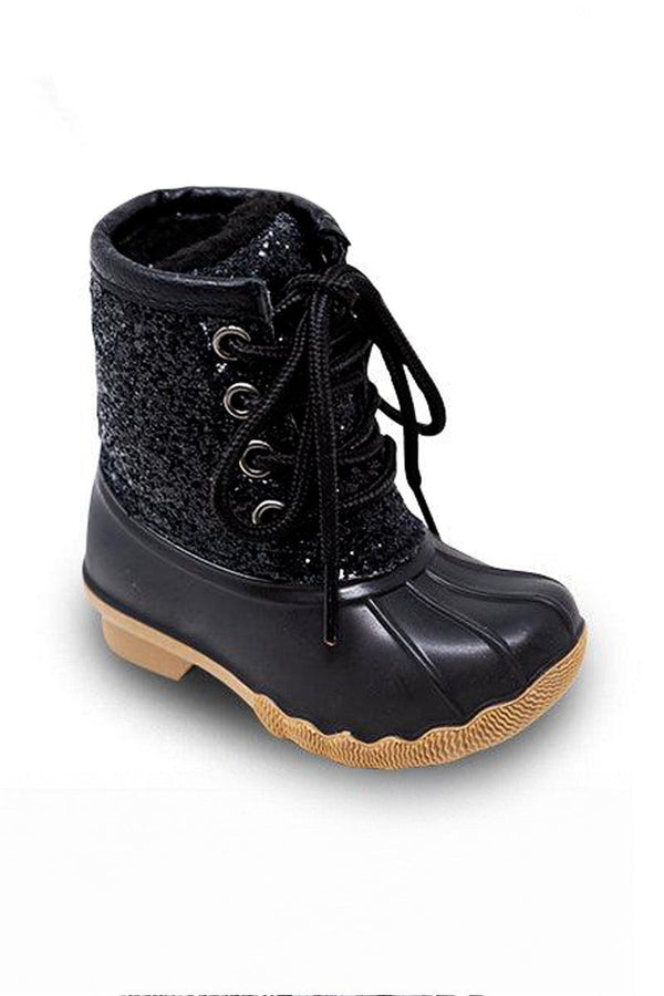 Glitter Winter Boots | Sparkle in Pink