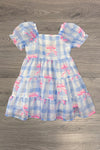 Mom & Me - Blue Gingham Bow Dress | Sparkle in Pink