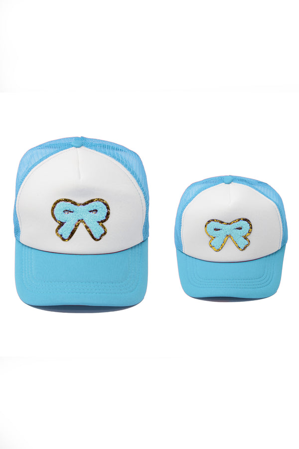 Mom & Me - Bow Trucker Hat | Sparkle in Pink