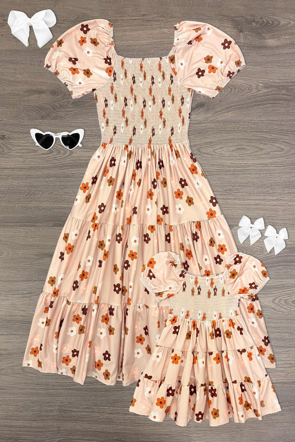 Mom & Me - Blush Pink Flower Dress | Sparkle in Pink