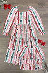 Mom & Me - Christmas Bows Dress