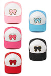 Mom & Me - Bow Trucker Hat | Sparkle in Pink