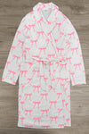 Mom & Me - Blushing Bows Waffle Knit Pajamas | Sparkle in Pink