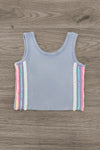 Blue Sequin Short Set | Sparkle in Pink