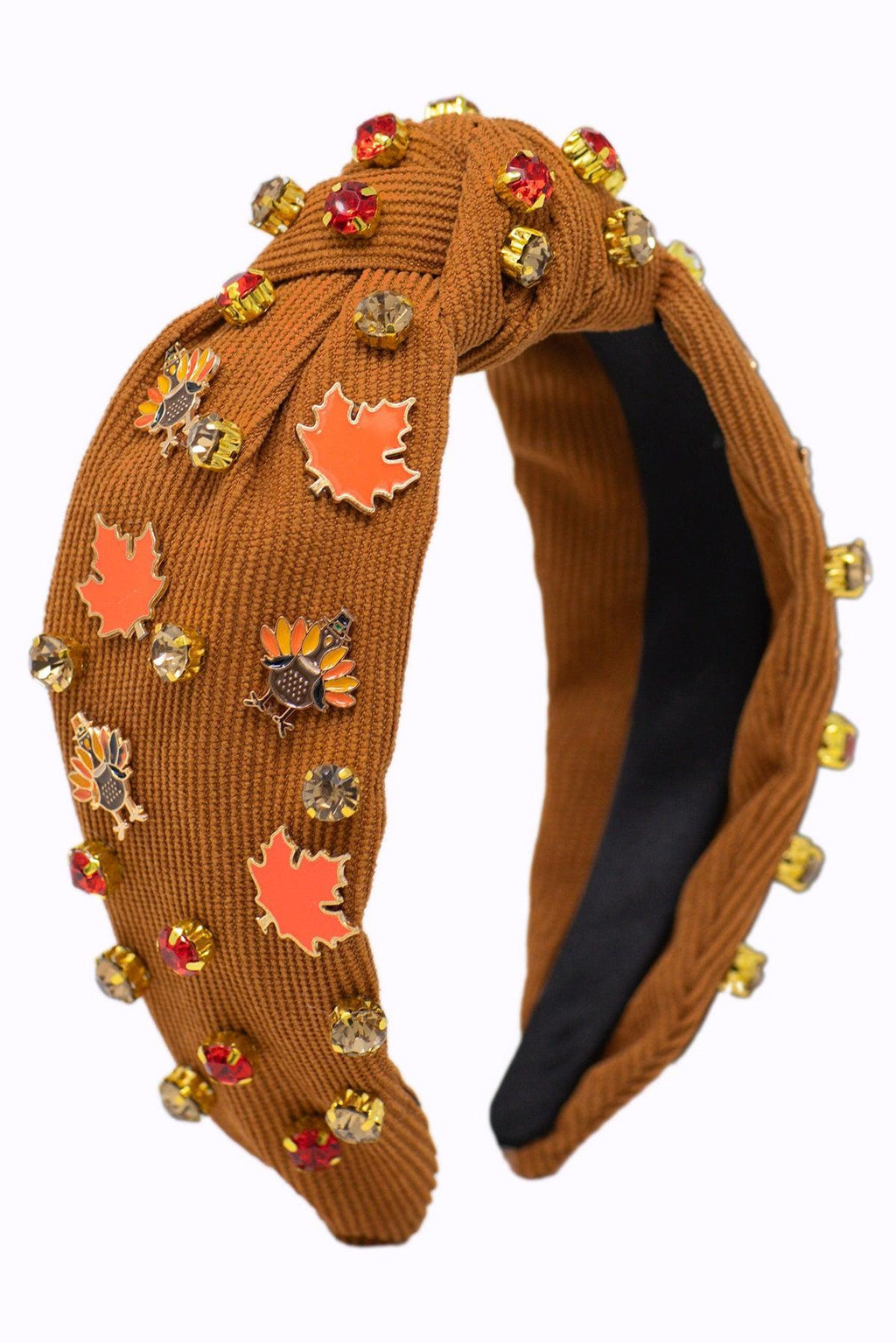 Thanksgiving Gemstone Headband | Sparkle in Pink
