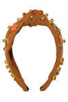 Thanksgiving Gemstone Headband | Sparkle in Pink