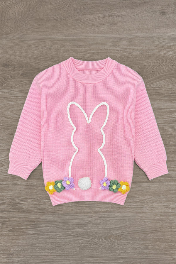 Knit Bunny Sweater Tutu Skirt Set | Sparkle in Pink