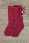 Girls' Bow Socks | Sparkle in Pink