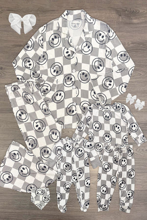 Mom & Me - Bamboo Smiley Days Pajamas