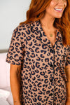 Mom & Me - Cheetah Waffle Knit Pajamas
