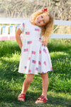 American Flag Glitter Dress