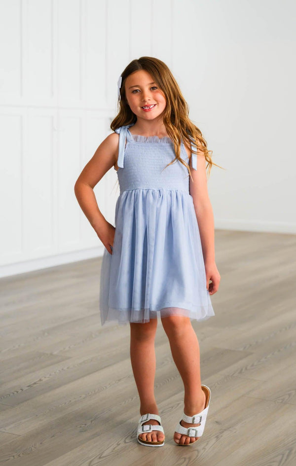 Blue Plaid Family Set | Sparkle in Pink