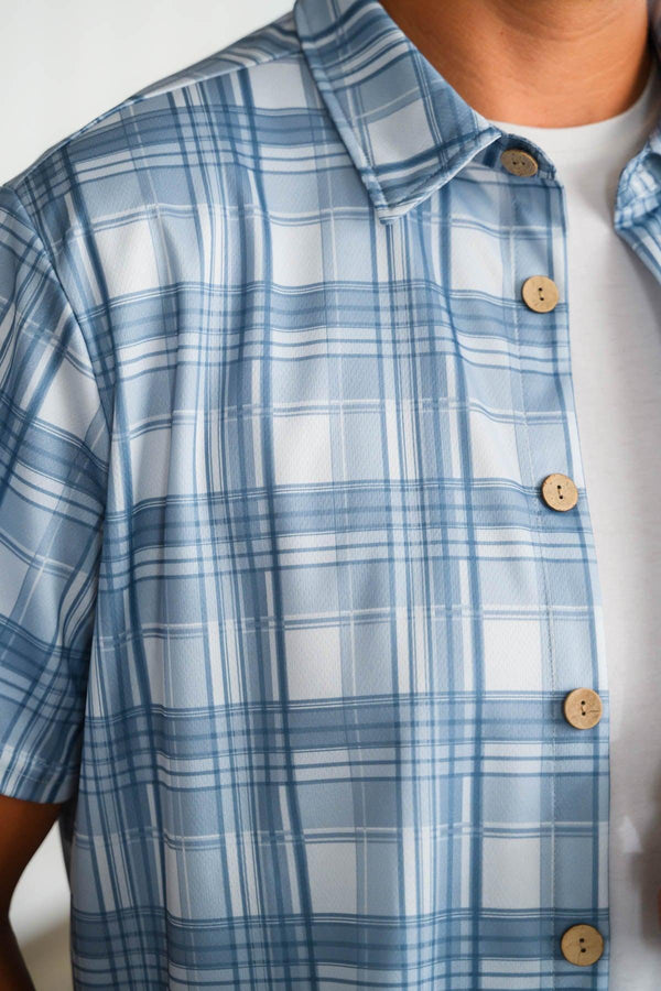 Blue Plaid Family Set | Sparkle in Pink