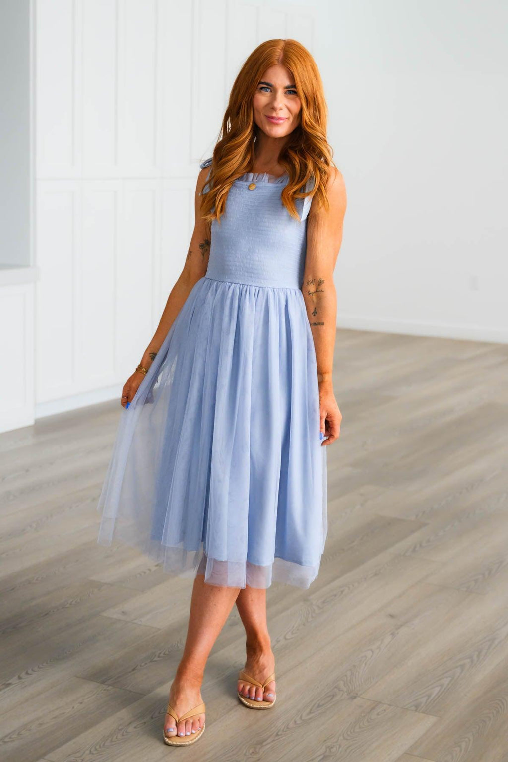 Blue Plaid Family Set | Sparkle in Pink
