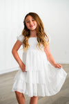 White Stripe Family Set | Sparkle in Pink