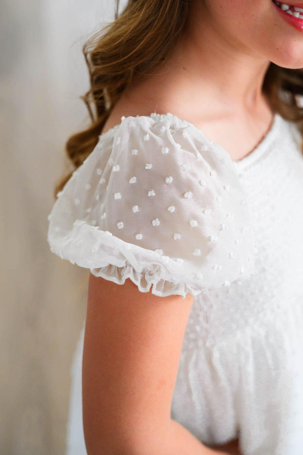 White Stripe Family Set | Sparkle in Pink