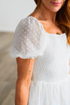 White Stripe Family Set | Sparkle in Pink
