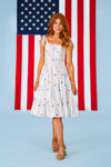 Mom & Me - Stars & Bows Stripe Dress | Sparkle in Pink