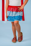Mom & Me - "USA" Top & Skirt Set | Sparkle in Pink